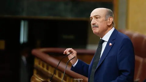 El diputado del PRC, Jos&eacute; Mar&iacute;a Maz&oacute;n, en el Congreso