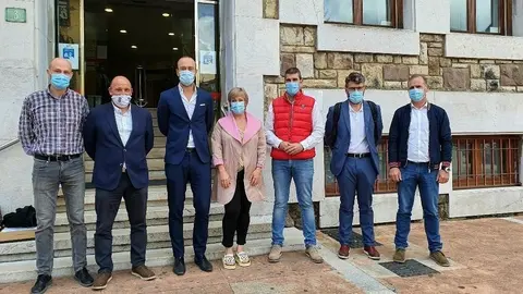 Reuni&oacute;n representantes de la comarca del Besaya