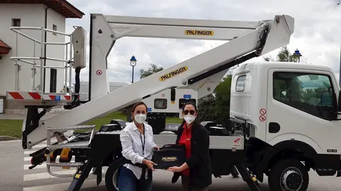 Entrega cami&oacute;n APS