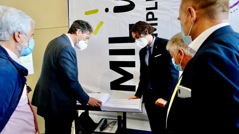 Presentaci&oacute;n de la &uacute;ltima fase de las obras de conexi&oacute;n viaria del pol&iacute;gono de Morero