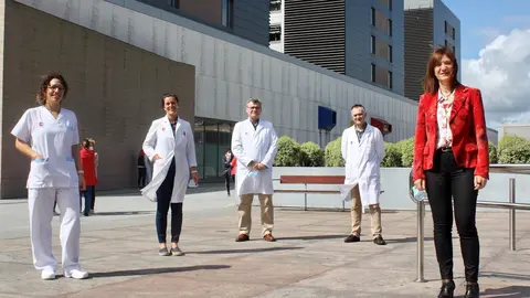 Equipo del Servicio de Psiquiatr&iacute;a de Valdecilla