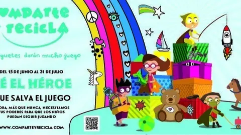 Comienza la s&eacute;ptima edici&oacute;n de la campa&ntilde;a solidaria de recogida de juguetes 'Comparte y Recicla'