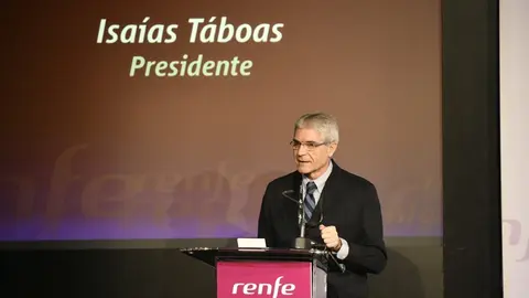 El president de Renfe, Isa&iacute;as T&aacute;boas 