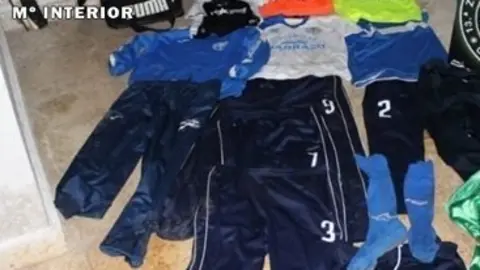 Equipaciones sustra&iacute;das