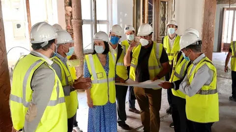 Nota, Audio Y Fotos Visita Obras Palacio De Pombo