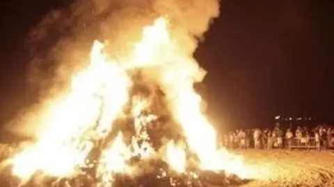 Hoguera de San Juan de 2019. Archivo