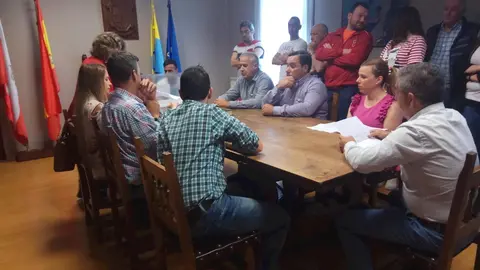 Pleno de investidura de Hazas de Cesto