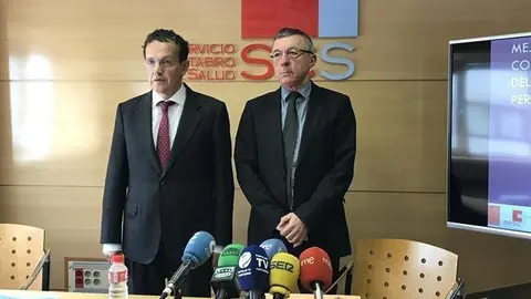 El ex gerente del SCS junto al imputado Francisco Javier Gonz&aacute;lez G&oacute;mez