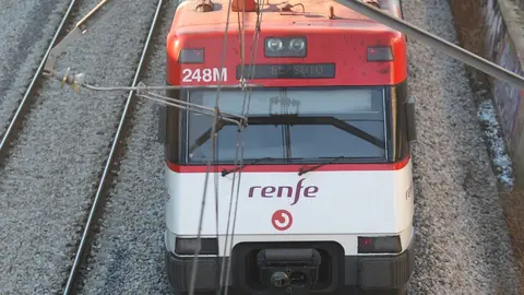 Tren, trenes de Cercan&iacute;as de Renfe en Madrid