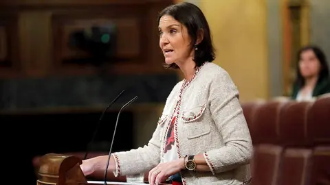 La Ministra de Industria, Comercio y Turismo, Reyes Maroto.