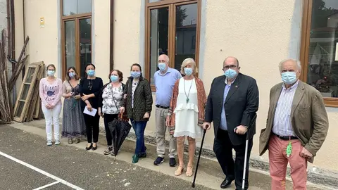 La consejera de Educaci&oacute;n, Marina Lomb&oacute;, visita las obras de reforma del CEIP Leopoldo y Josefa del Valle