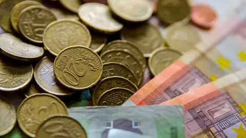 Monedas, moneda, billete, billetes,euro ,euros, capital, efectivo, met&aacute;lico, riqueza