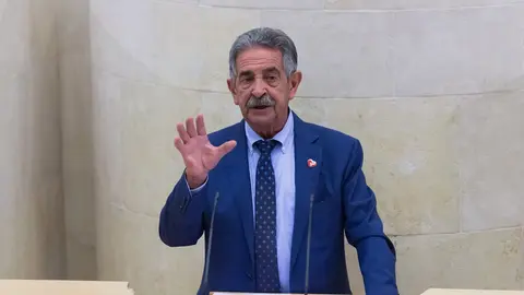 El presidente de Cantabria, Miguel &Aacute;ngel Revilla