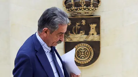 El presidente de Cantabria y secretario general del PRC, Miguel Angel Revilla