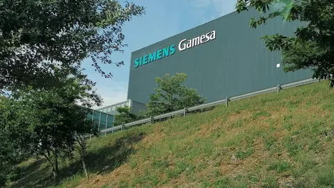 La planta que la multinacional Siemens Gamesa tiene en As Somozas (A Coru&ntilde;a) .