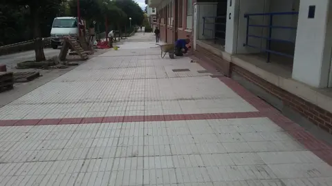 Reparaci&oacute;n de la calle Julio Romero Garmendia