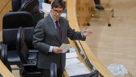 El ministro de Sanidad, Salvador Illa