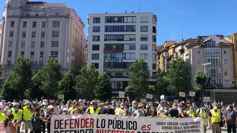 Concentraci&oacute;n por los servicios p&uacute;blicos