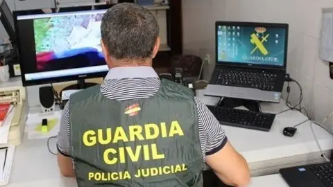 Agente de la Guardia Civil en una foto de archivo