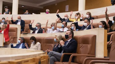 Pleno del Parlamento de Cantabria