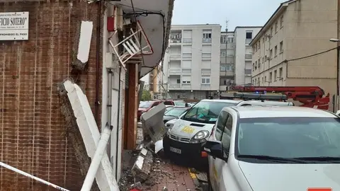 Desprendimiento de la cornisa