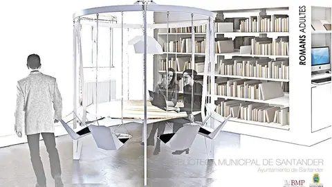 Infograf&iacute;a del acondicionamiento de la nueva Biblioteca Municipal