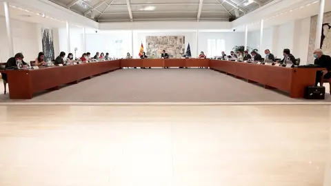 Celebraci&oacute;n del Consejo de Ministros en La Moncloa, que  aprobar&aacute; un Real Decreto que recoger&aacute; el nuevo Plan Renove, que dispondr&aacute; de 250 millones de euros para la renovaci&oacute;n del parque automovil&iacute;stico espa&ntilde;ol, en Madrid (Espa&ntilde;a), a 30 de junio de 2020.