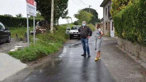 Obras de saneamiento en el Barrio La Venera