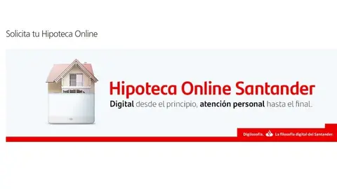 Hipoteca Online Santander.
