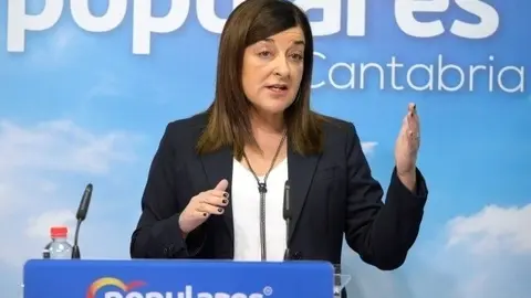 La presidenta del PP de Cantabria, Mar&iacute;a Jos&eacute; S&aacute;enz de Buruaga