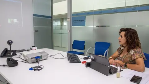 La consejera Ana Bel&eacute;n &Aacute;lvarez en la clausura de las VII Lanzaderas de Empleo