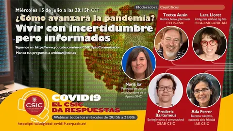 Cartel del webinar del CSIC de este mi&eacute;rcoles
