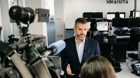 El cofundador y jefe de Estudios de Idealista, Fernando Encinar