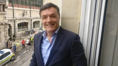 Guillermo P&eacute;rez-Cos&iacute;o, concejal de Vox en el Ayuntamiento de Santander