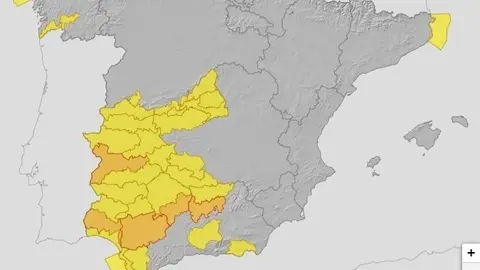 Alertas de la Aemet para el jueves 16 de julio de 2020