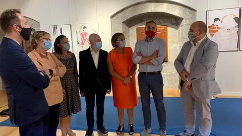 Inauguraci&oacute;n muestra Pedro Sobrado en Laredo