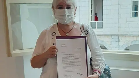 Argentina Cabarga, responsable de Sanidad de Podemos