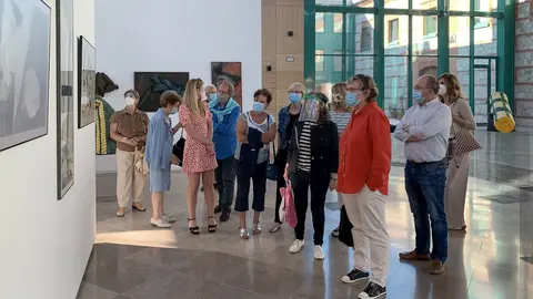 Inauguraci&oacute;n exposici&oacute;n Mercedes Rodr&iacute;guez en Biblioteca de Cantabria