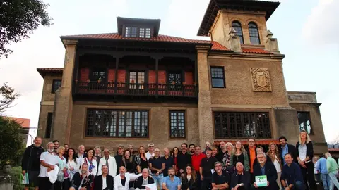 Noja.- Las 56 obras de la III Bienal de Acuarela '50 m2 Villa de Noja' regresan al Palacio de Albaic&iacute;n 