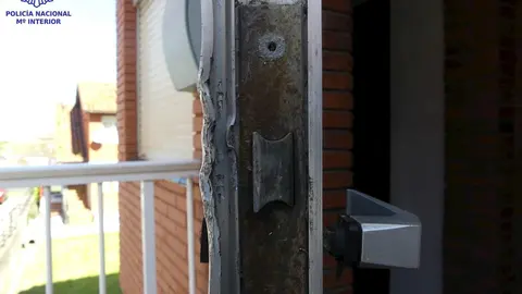 Robo con fuerza en una vivienda