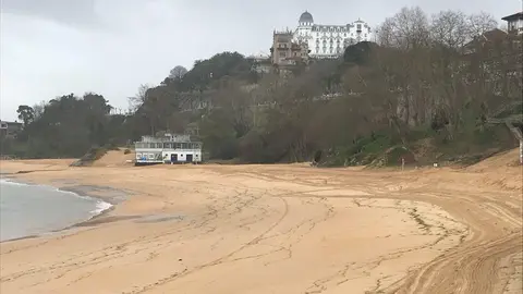 Estado de la playa de Los Peligros