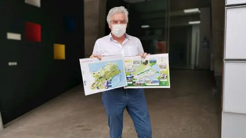 Fuentes Pila exhibe documentos del PGOU de Santander