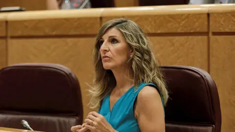 La ministra de Trabajo y Econom&iacute;a Social, Yolanda D&iacute;az.