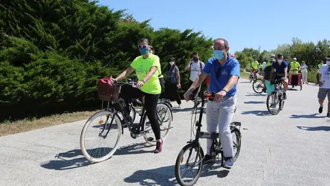 Paseos de Sonrisas en bicicleta