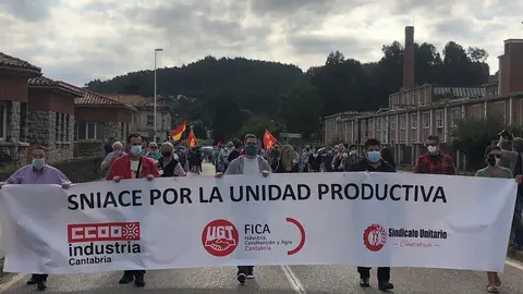 Manifestaci&oacute;n de Sniace