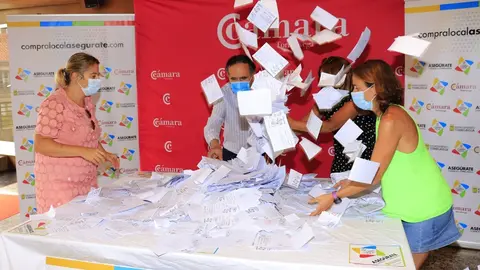 Sorteo vales de compra