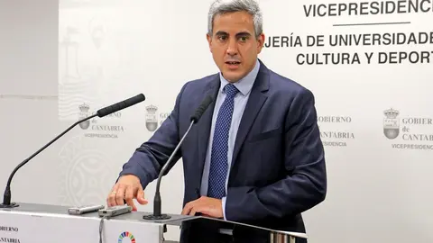 Pablo Zuloaga, en rueda de prensa