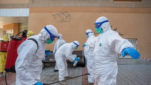 UME, desinfecci&oacute;n, EPIS