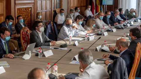 Reuni&oacute;n de presidentes de las autoridades portuarias y Puertos del Estado en Santander