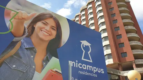 Obras en la residencia de Cazo&ntilde;a